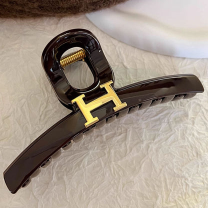 High-end large hair scrunchie clip female 2025 new premium sense of hair clips back of the head hair volume sharks Clip hair accessories