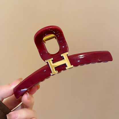 High-end large hair scrunchie clip female 2025 new premium sense of hair clips back of the head hair volume sharks Clip hair accessories